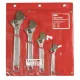 ADJUSTABLE WRENCH ROLL 4 PIECE
